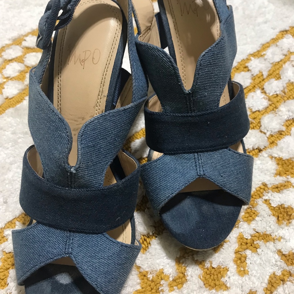 Jean heels